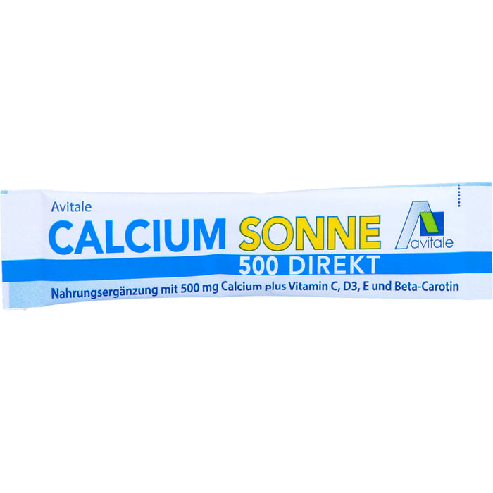 Calcium Sonne 500 Granulat mit Orangengeschmack, 30 St. Sticks