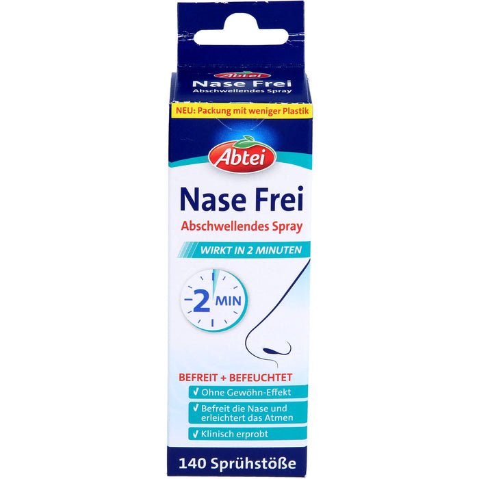 Abtei Nase Frei abschwellendes Nasenspray, 20 ml Solution