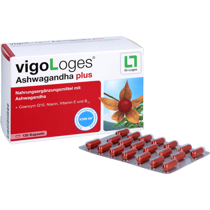 vigoLoges Ashwagandha plus, 120 St. Kapseln