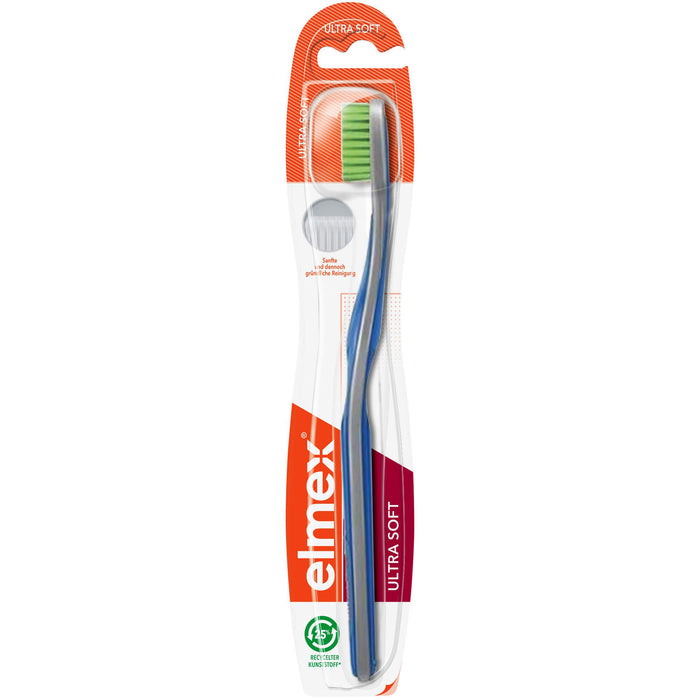 Elmex ultra soft Zahnbürste extra sanfte effektive Reinigung der Zähne und des Zahnfleisches, 1 pcs. Toothbrush