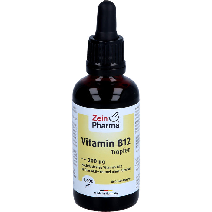 Vitamin B12 200 ug Tropfen, 50 ml TEI