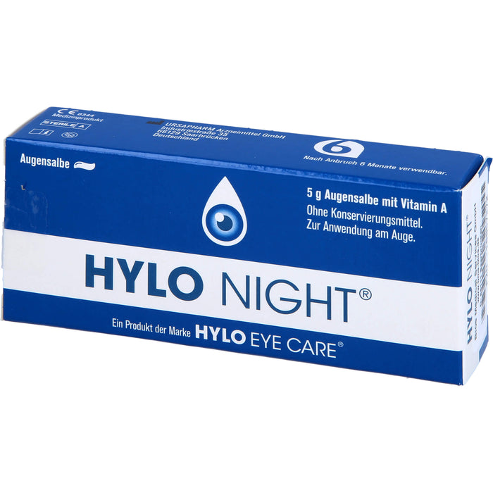 Hylo Night Augensalbe, 5 g Ointment