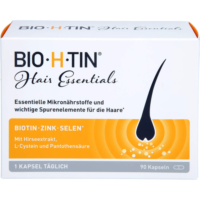 BIO-H-TIN Hair Essentials Mikronährstoff-Kapseln für die Haare, 90 St. Kapseln