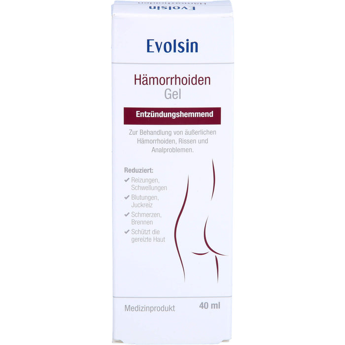 Evolsin Hämorrhoiden Gel, 40 ml GEL