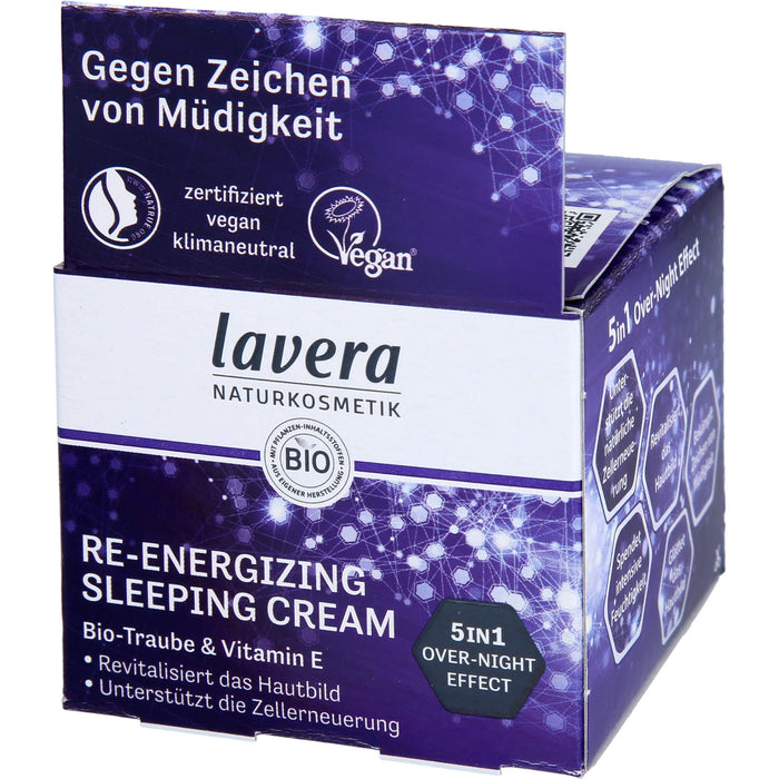 LAVERA RE-ENERGIZINg SLEEPINg CREAM DT, 50 ml CRE