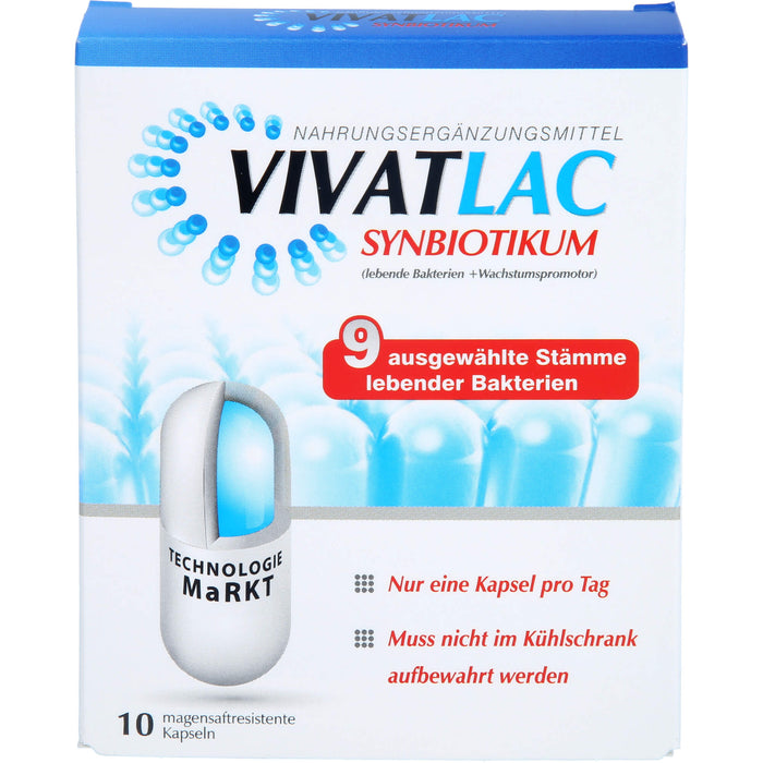 VIVATLAC Synbiotikum Kapseln, 10 pc Capsules