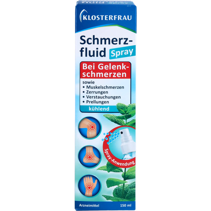 KLOSTERFRAU Schmerzfluid kühlend bei Gelenkschmerzen, 150 ml Lösung