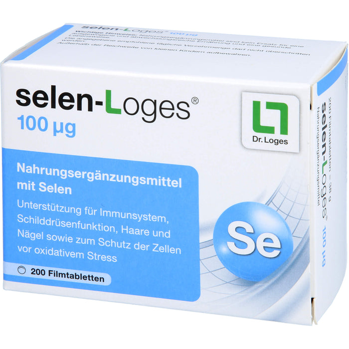 selen-Loges 100 µg Tabletten, 200 St., 200 St. Tabletten