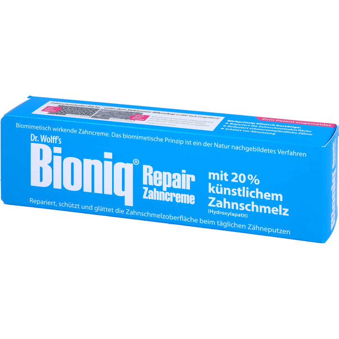 Bioniq Repair-Zahncreme, 75 ml Dentifrice