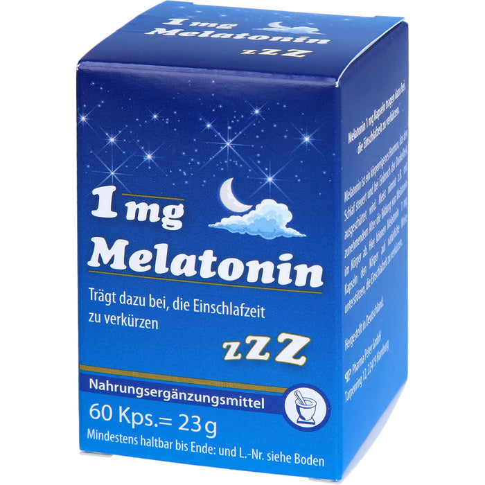 Melatonin 1mg Kapseln, 60 St KAP