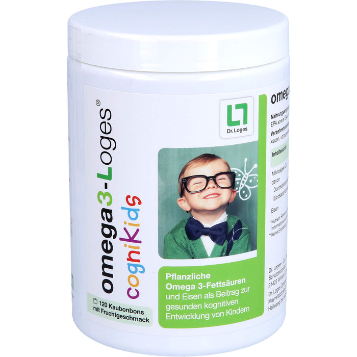 Omega3-Loges cogniKids pflanzlich, 120 St KDA