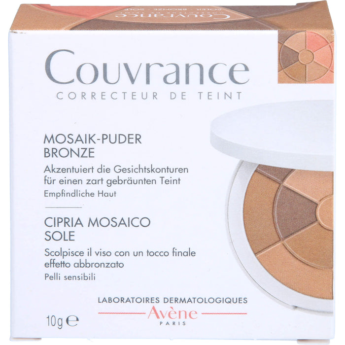 AVENE Couvrance Mosaik-Puder BRONZE m. Schwämmch., 10 g PUD