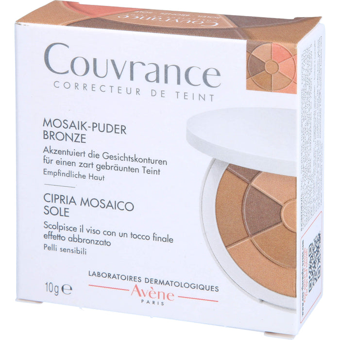 AVENE Couvrance Mosaik-Puder BRONZE m. Schwämmch., 10 g PUD