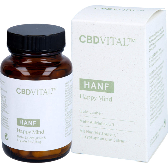 CBD VITAL Hanf Happy Mind, 60 St KAP