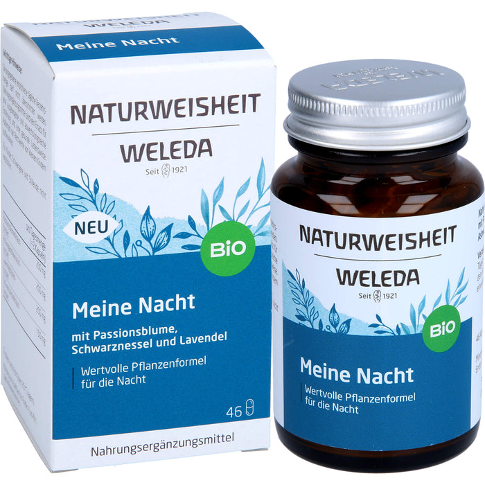 WELEDA Naturweisheit Meine Nacht Kapseln, 46 pc Capsules