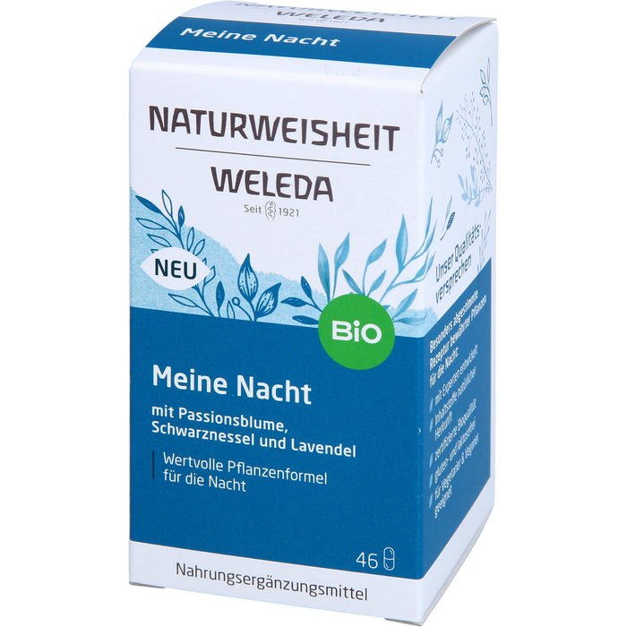 WELEDA Naturweisheit Meine Nacht Kapseln, 46 pc Capsules