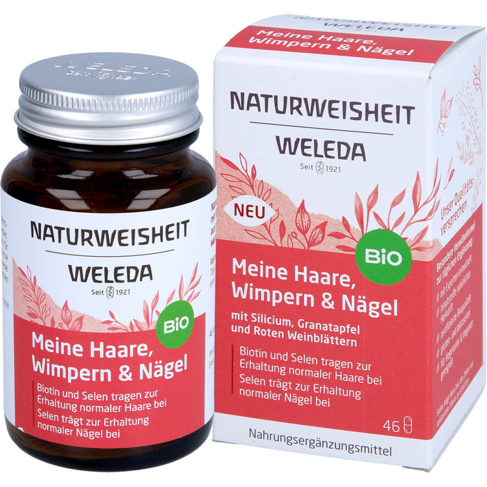 WELEDA NATURWEISHEIT Meine Haare Wimpern & Nägel, 46 St KAP