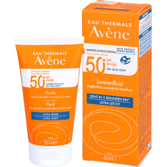 Avène Sonnenfluid SPF 50+ ultra leicht, 50 ml Crème