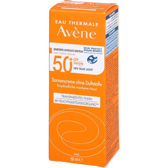 Avène Sonnenfluid ohne Duftstoffe 50+, 50 ml CRE