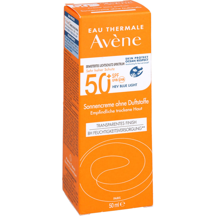 Avène Sonnenfluid ohne Duftstoffe 50+, 50 ml CRE