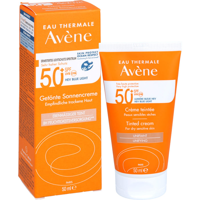 Avène getönte Sonnencreme SPF 50+, 50 ml Creme