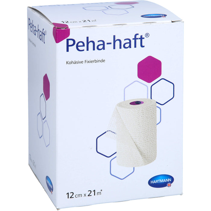 Peha-haft Fixierbinde latexfrei 12cm x 21m, 1 St BIN