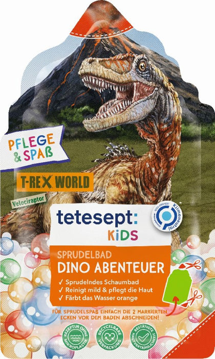 tetesept Kinder Badespaß Sprudelbad T-Rex World, 40 g Additif pour le bain