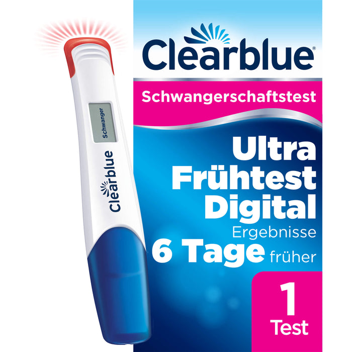 Clearblue Schwangerschaftstest Ultra Frühtest Dig, 1 pc Test