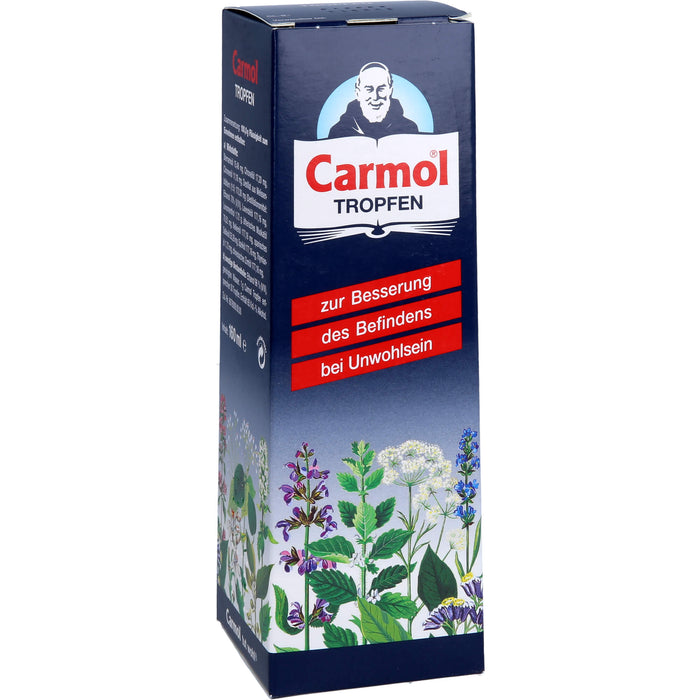 Carmol Tropfen zur Besserung des Befindens bei Unwohlsein, 160 ml Solution