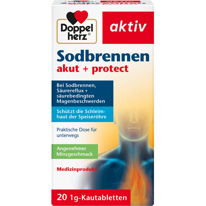 Doppelherz Sodbre Akut+pro, 20 St KTA