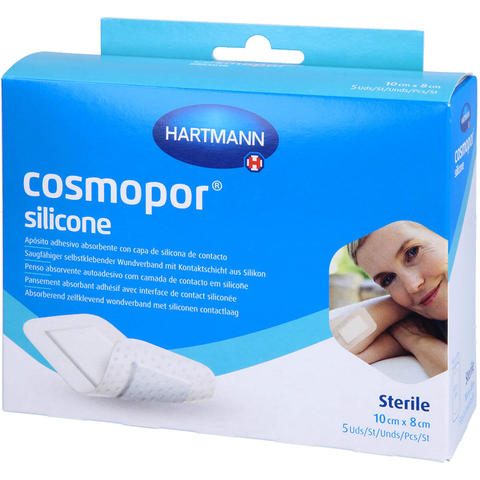 Cosmopor silicone 10x8cm P5, 5 St VER