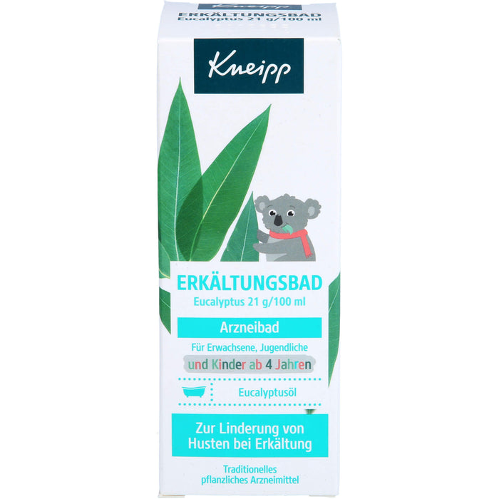 Kneipp ERKÄLTUNGSBAD Eucalyptus 21 g/100 ml, 100 ml BAD