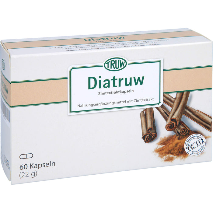 Diatruw Zimtextraktkapseln, 60 St KAP