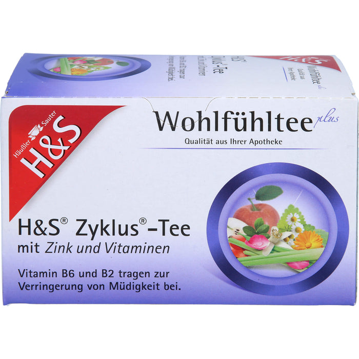 H&S Zyklus - Tee mit Zink und Vitaminen, 20X1.5 g FBE