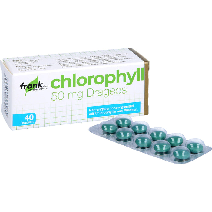 Chlorophyll Dragees, 40 St DRA