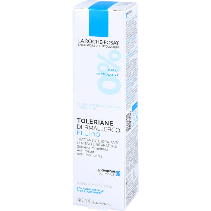 LA ROCHE-POSAY Toleraine Dermallergo Fluid täglich reparierendes Feuchtigkeitsfluid, 40 ml Cream