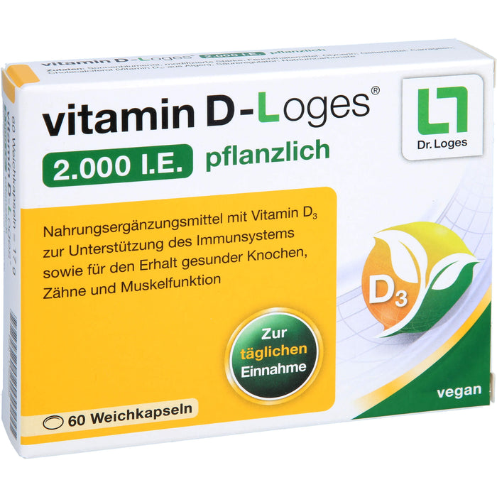 Vitamin D-loges 2000ie Pfl, 60 St WKA