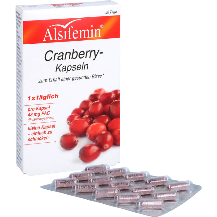 Cranberry 48 mg PAC Alsifemin, 30 St KAP