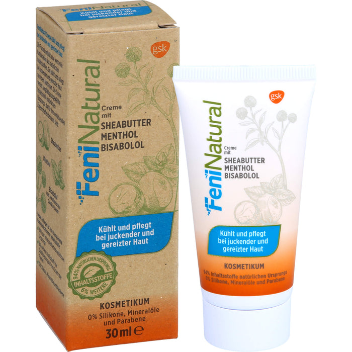 FeniNatural Creme kühlt und pflegt bei juckender und gereizter Haut, 30 ml Creme