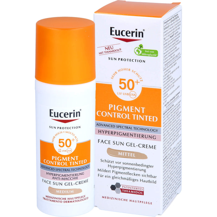 Eucerin Sun Fluid Pigment Control LSF50+ Mittel, 50 ml CRE