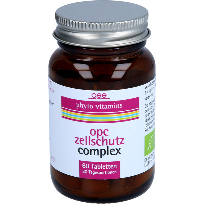 GSE OPC Zellschutz Complex (Bio) Phyto Vitamins, 60 St TAB