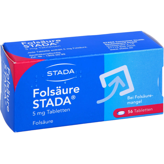 Folsaeure Stada 5mg, 56 St TAB