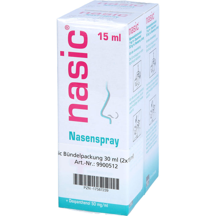 nasic, Nasenspray, 2X15 ml NAS