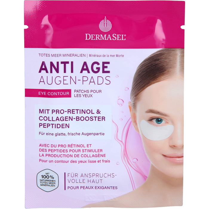 DermaSel Totes Meer Anti Age Augen-Pads, 1 P