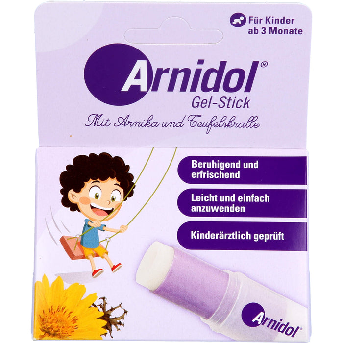 Arnidol Gel-Stick zur Schmerzlinderung von blauen Flecken, 15 g Stift