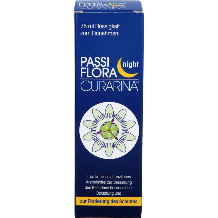 Passiflora night Curarina, Flüssigkeit zum Einnehmen, 75 ml FLE