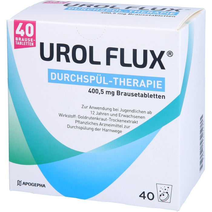 UROL FLUX DURCHSPÜL-THERAPIE, 400,5 mg Brausetablette, 40 St BTA