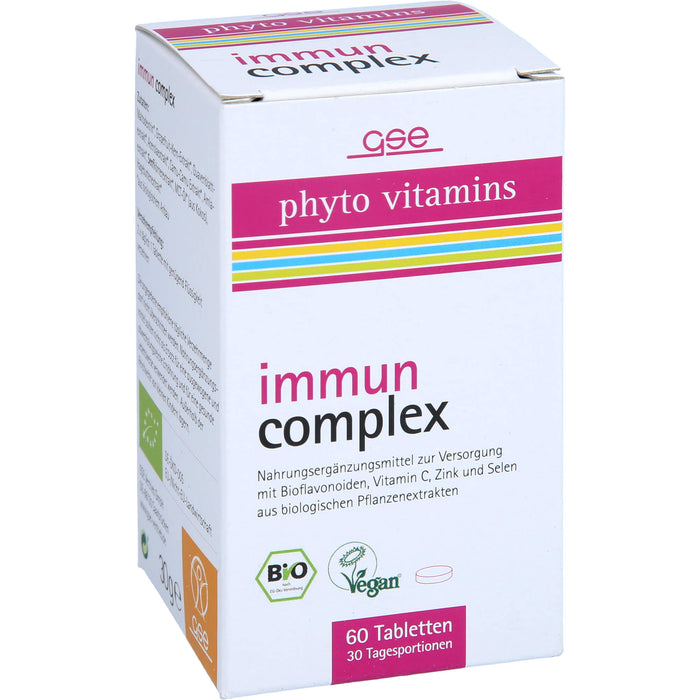 GSE Immun Complex (Bio) Phyto Vitamins, 60 St TAB