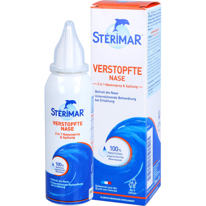 Sterimar Nasenspray Verstopfte Nase, 100 ml NAS