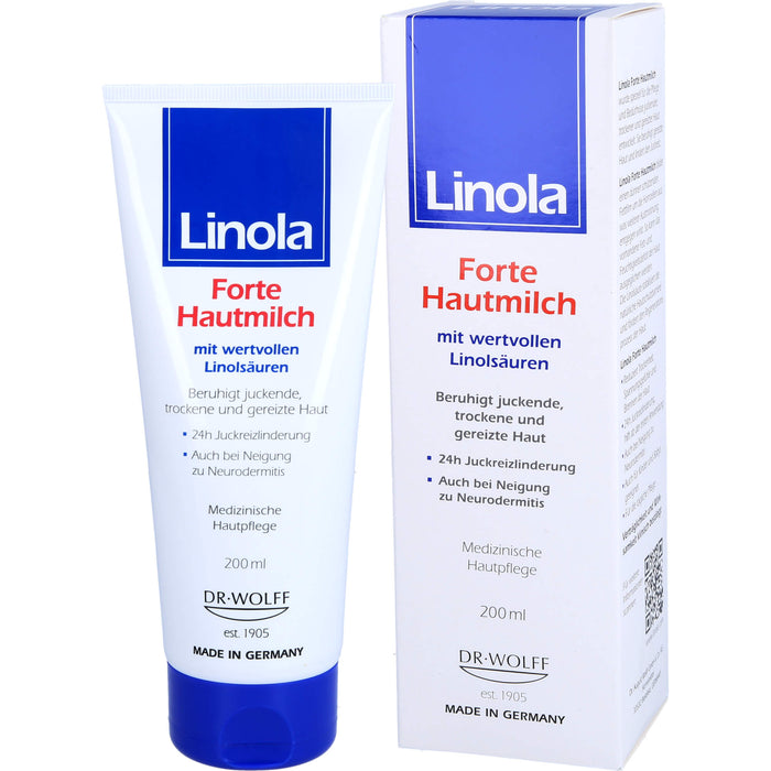 Linola forte Hautmilch, 200 ml Lotion